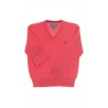 Red boy’s sweater V-neck, Polo Ralph Lauren