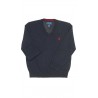 Navy blue boy’s sweater V-neck, Polo Ralph Lauren