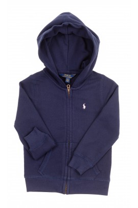 Navy blue girl hoodie, Polo Ralph Lauren