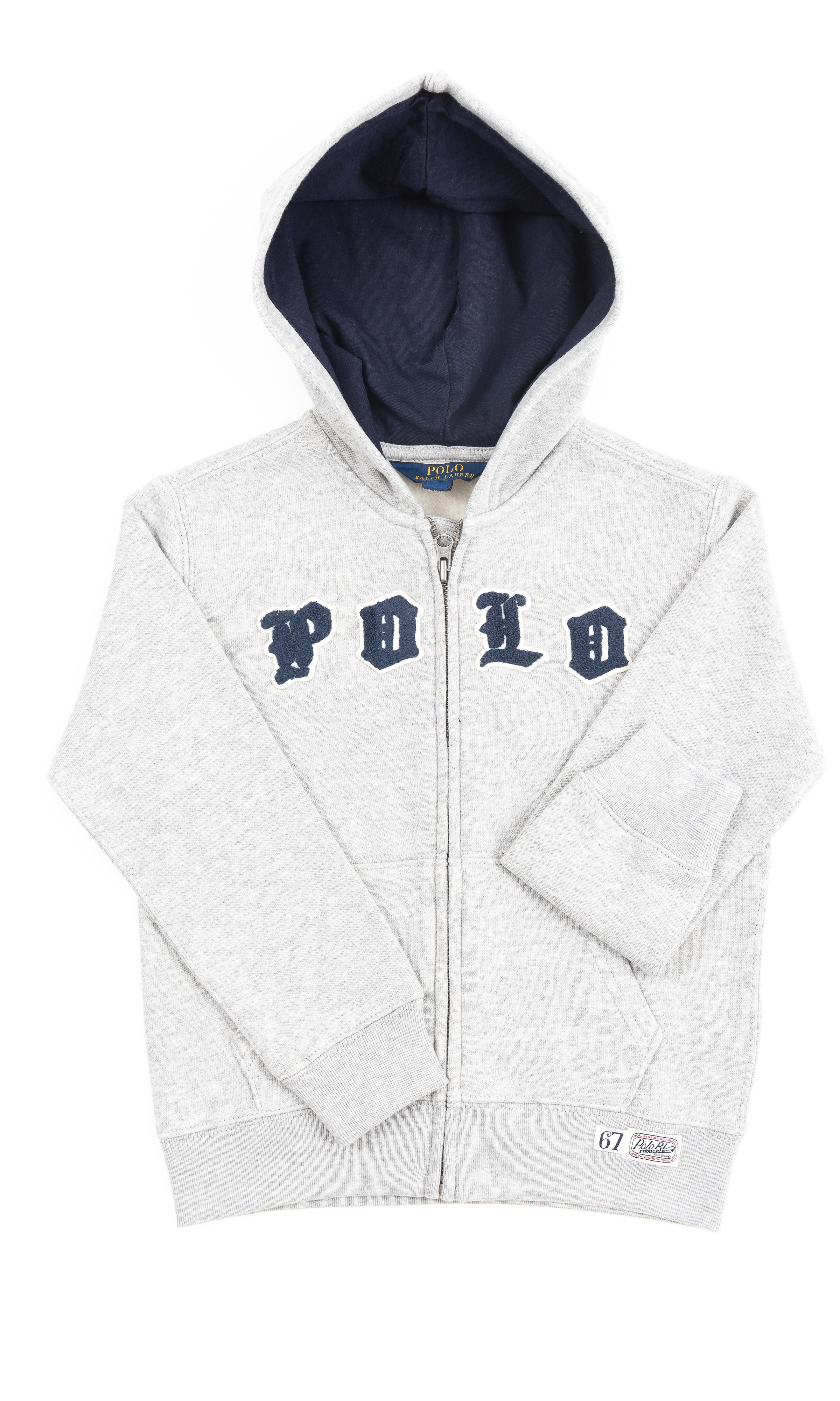 polo grey hoodie