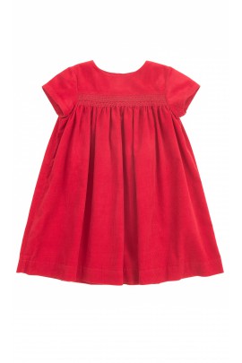 Red corduroy dress, Polo Ralph Lauren