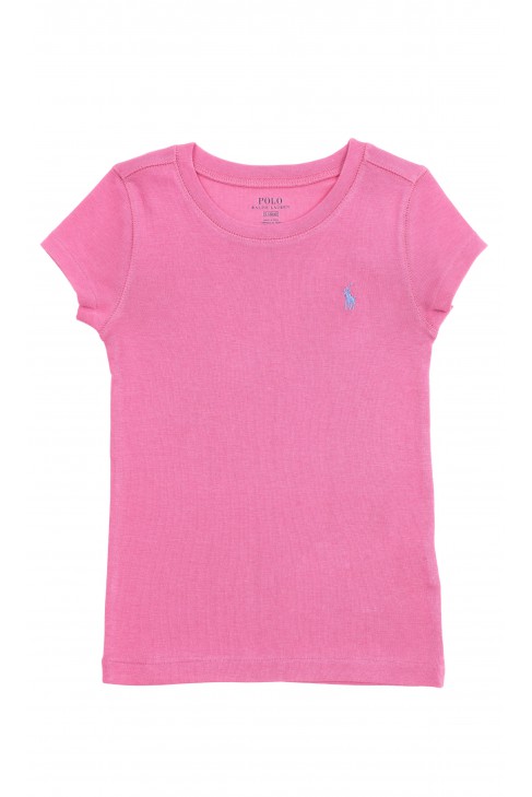 Pink girls t-shirt short sleeved, Polo Ralph Lauren