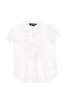 White girl shirt with ruffle at the front, Polo Ralph Lauren