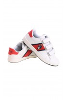 White kids Velcro sports shoes, Polo Ralph Lauren
