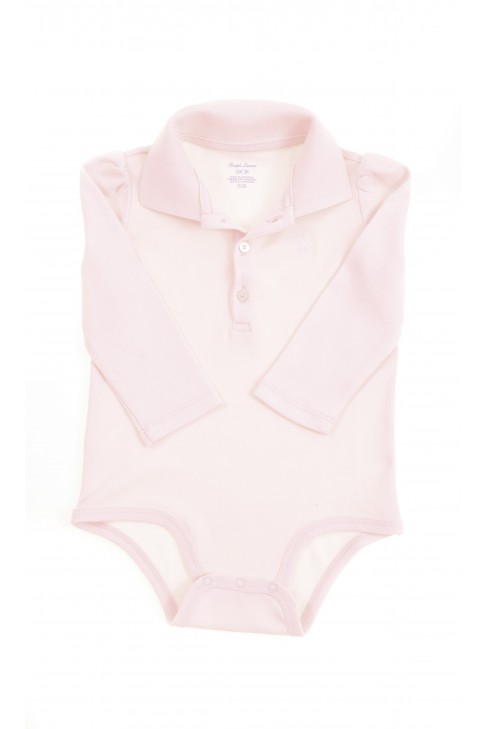 Elegant pink body with polo collar, Ralph Lauren