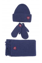 Thick double navy blue scarf, Polo Ralph Lauren