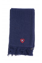 Thick double navy blue scarf, Polo Ralph Lauren