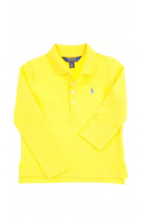Yellow polo shirt for girls, Polo Ralph Lauren