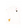 Biała koszulka polo dziewczęca z aplikacjami, Polo Ralph Lauren