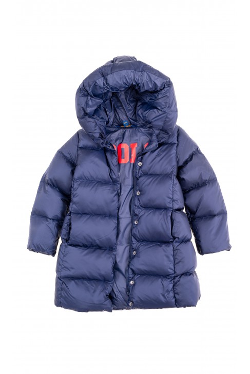 Navy blue down coat for girls, Polo Ralph Lauren Navy blue down coat for girls, Polo Ralph Lauren