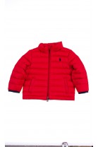 Red insulated jacket for babies, Ralph Lauren    