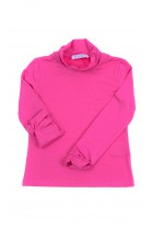 Girls pink turtleneck with long sleeves, ELSY