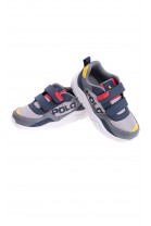 Gray sneakers for boys, Polo Ralph Lauren