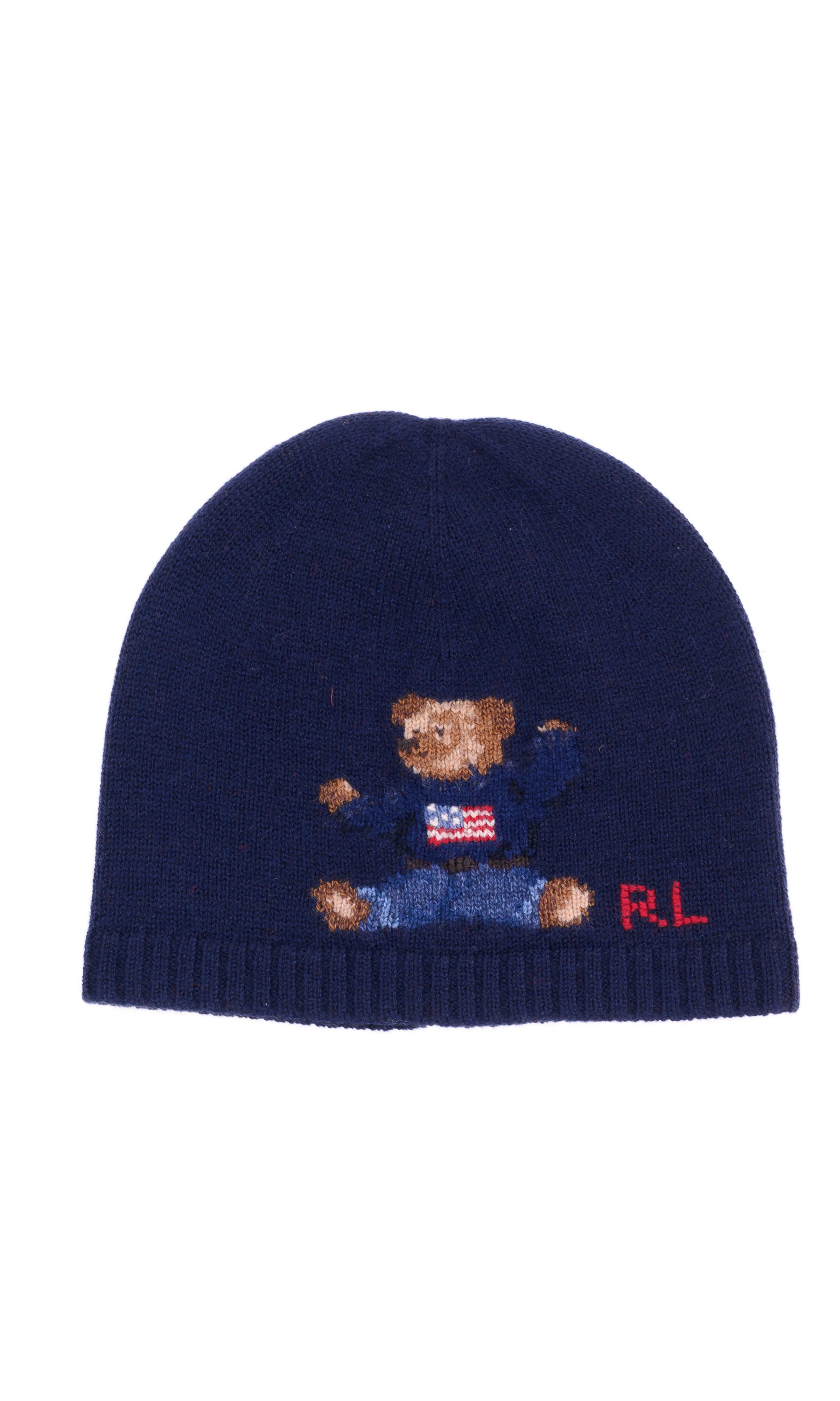 ralph lauren teddy bear beanie