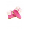 Pink zipper boots with an uppers, UGG       