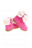 Pink zipper boots with an uppers, UGG       