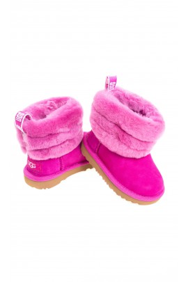Pink boots with an uppers, UGG