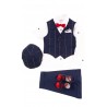Suit set for boys - vest, shirt, pants 3/4, Colorichiari