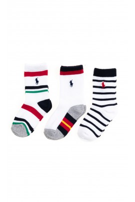 Socks for boys 3-pack, Polo Ralph Lauren
