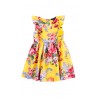 Yellow dress with colourful flowers, Polo Ralph Lauren