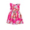 Pink dress with colourful flowers, Polo Ralph Lauren