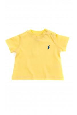 Yellow classic T-shirt for boys, Polo Ralph Lauren