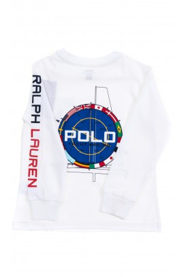 White longsleeve for boys, Polo Ralph Lauren