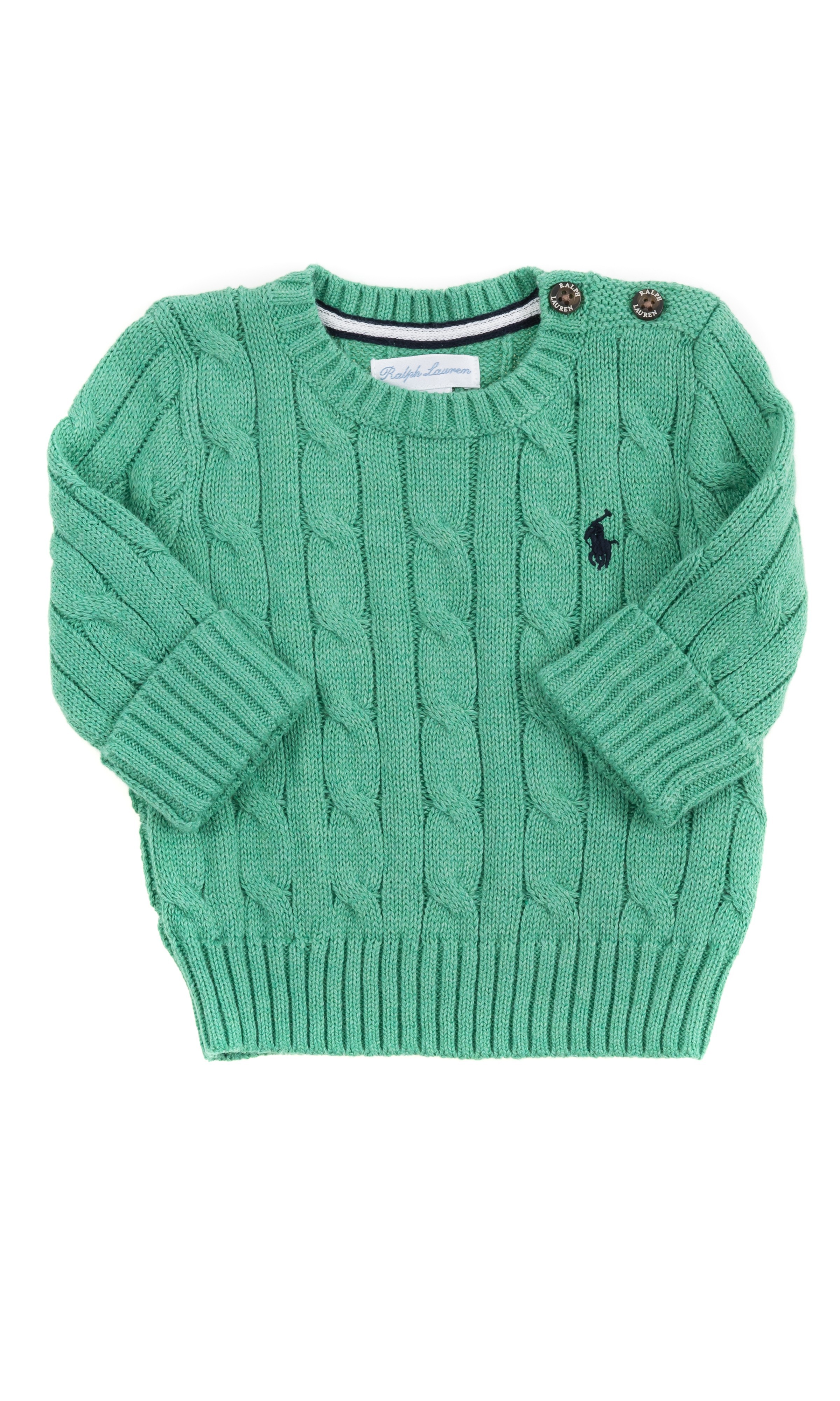 cable stitched sweater, Polo Ralph Lauren - Celebrity-Club