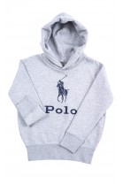 Grey hoodie with POLO slogan, Polo Ralph Lauren
