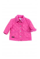 Pink transitional quilted jacket for girls, Polo Ralph Lauren