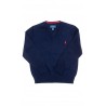 Navy blue V-neck sweater for boys, Polo Ralph Lauren