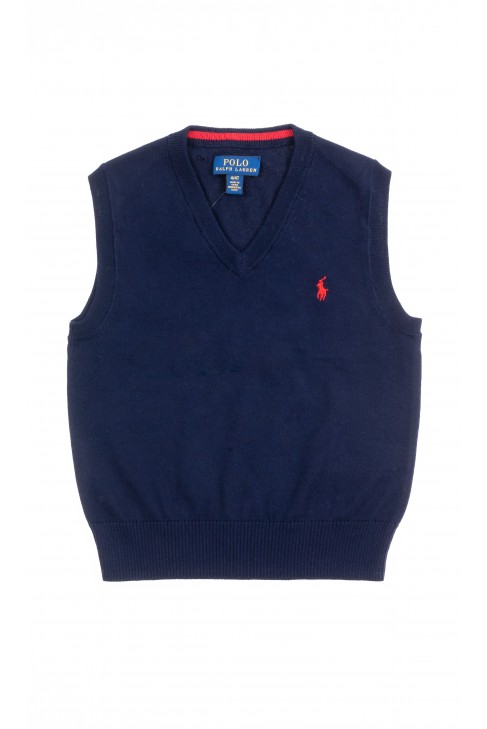 Navy blue vest for boys, Polo Ralph Lauren