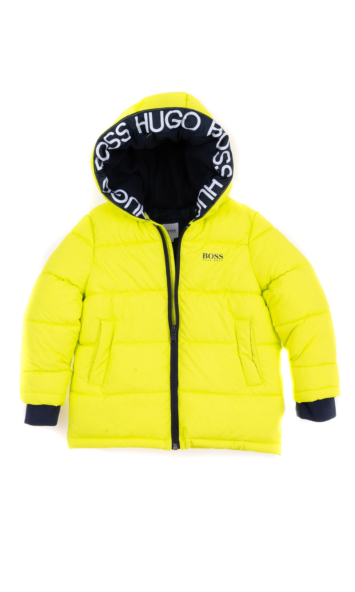 Lemon yellow jacket for boys, Hugo Boss 