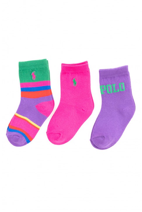 Colourful socks for girls, Polo Ralph Lauren