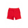 Red cotton shorts for babies, Ralph Lauren