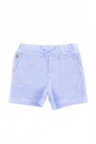 Blue cotton shorts for babies, Ralph Lauren