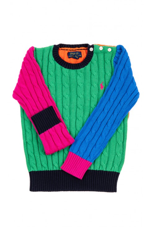 Colourful jumper for girls, Polo Ralph Lauren