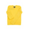 Yellow cashmere cable knit sweater, Polo Ralph Lauren