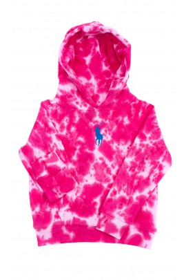 Pink hoodie for girls, Polo Ralph Lauren