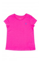 Fuchsia T-shirt for girls, Polo Ralph Lauren