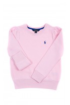 Pink sweatshirt for girls, Polo Ralph Lauren
