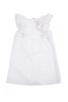 White summer openwork dress for girls, Polo Ralph Lauren