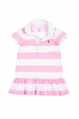 Pastel striped baby dress, Ralph Lauren