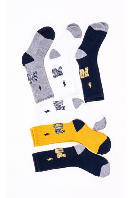 6-pack socks for boys, Polo Ralph Lauren