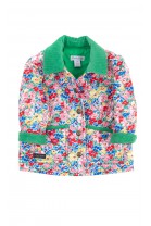 Transitional jacket with colorful flowers, Ralph Lauren