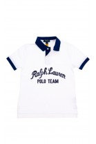 White polo shirt for boys, Polo Ralph Lauren