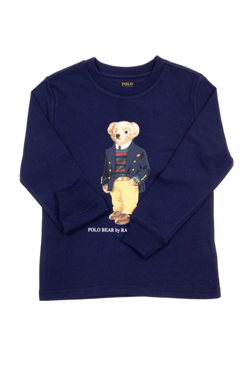 Navy blue longsleeve with teddy bear, Polo Ralph Lauren Navy blue longsleeve with teddy bear, Polo Ralph Lauren