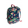Navy blue backpack with floral motif, Polo Ralph Lauren