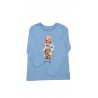 Blue longsleeve for kids with teddy bear, Polo Ralph Lauren