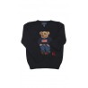 Navy blue sweater with the iconic teddy bear, Polo Ralph Lauren